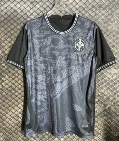 Brazil Special Jersey option Brazilian black training suit