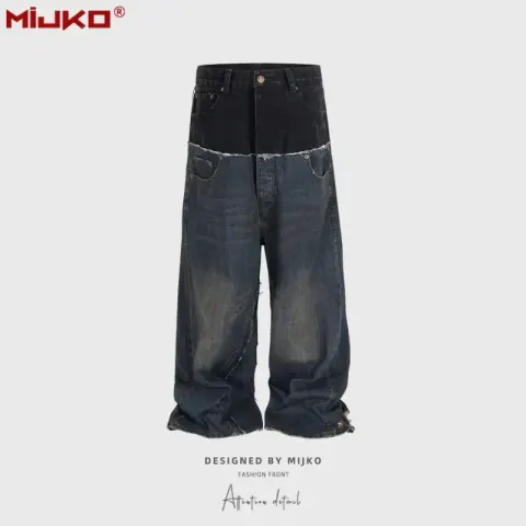 Balenciaga Cut-Up Jeans option Black
