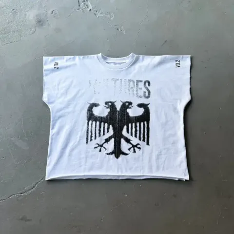 Yeezy T-shirts option white vulture