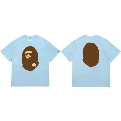 Bape Tees option 175 sky blue