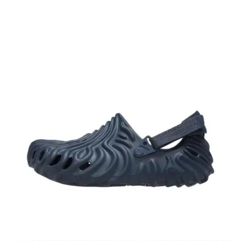 Minecraft x Crocs Shoes option Fingerprint dark blue