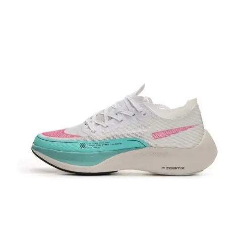 Nike Zoom Vaporfly NEXT% Orange option Marathon II [White Pink Blue]]