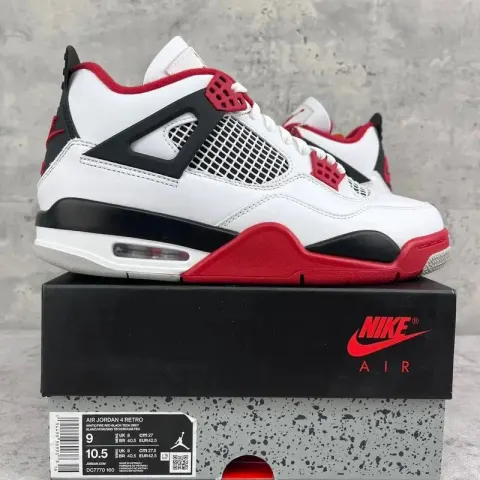 Jordan 4 Manila option Flame Red DC7770-160