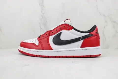 Jordan 1 Low Shoes option Red and white 705329-600