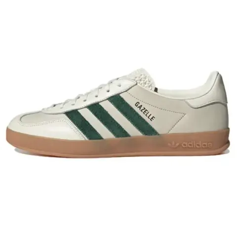 Adidas Originals Gazelle Indoor option White Green ID2567