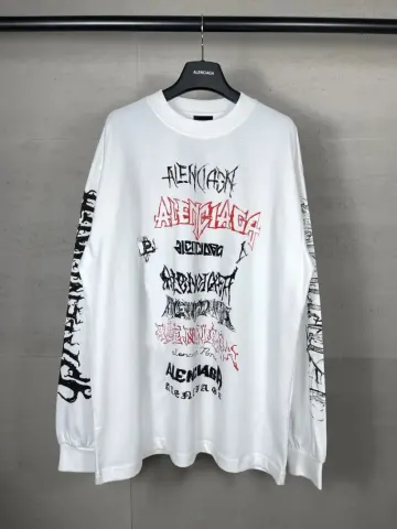 Balenciaga Raver Long Sleeve option white