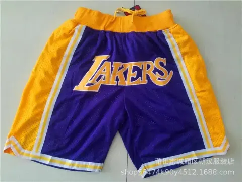 Just Don Shorts option Lakers Purple