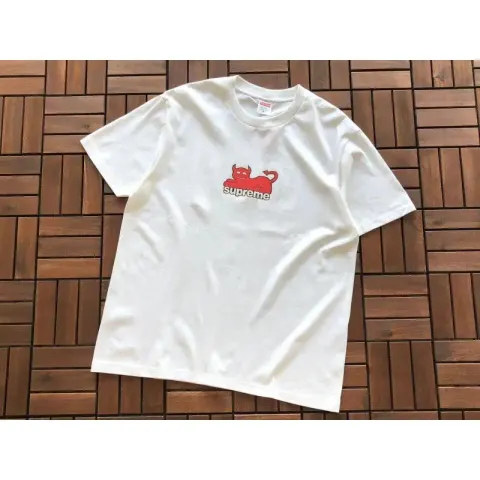 Supreme X Ducati T-Shirt option B364 Deviruchi White