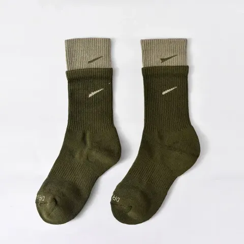 Nike Socks option [tall tube] army green