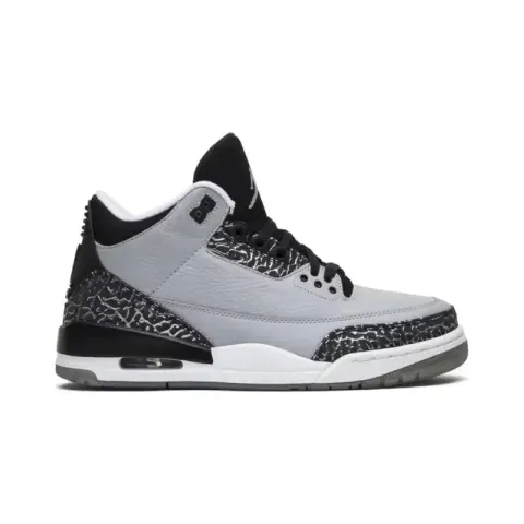 Jordan 3 Black Cat option Wolf Grey