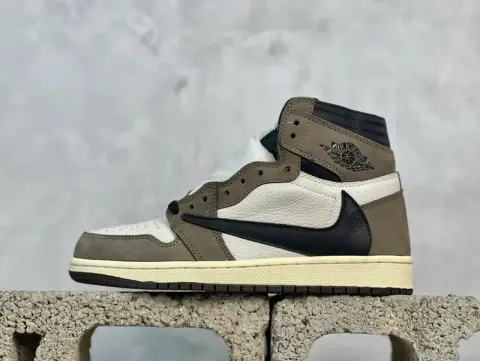 Jordan 1 High Travis Scott x Fragment option High side barb