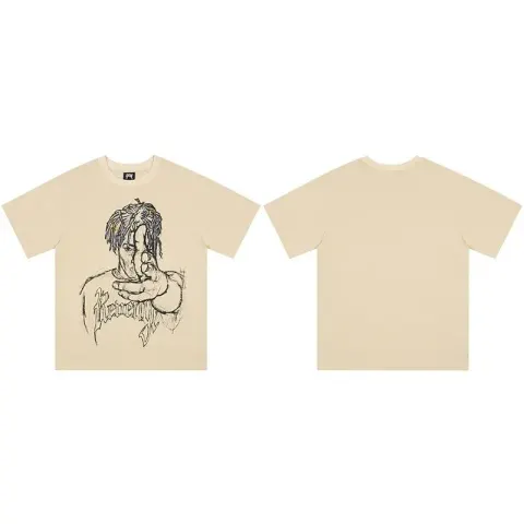 Revenge T-Shirts option Light Brown Apricot 999 Co branded Pisto
