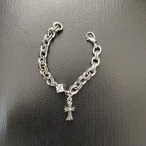 Chrome Hearts Vintage Bracelet option silver sieve cross order note hand circu