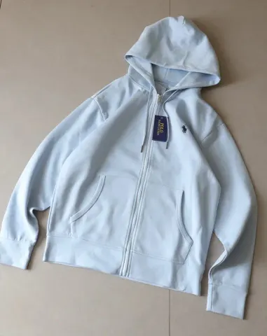 Ralph Lauren Zip Up Hoodie option blue
