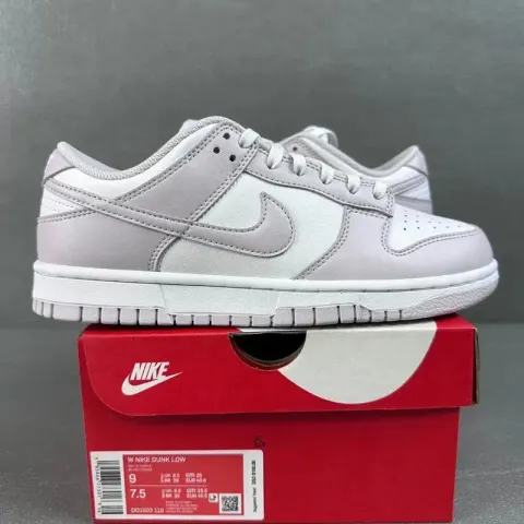 Nike Dunk Low Gray Fog option White light purple DD1503-116