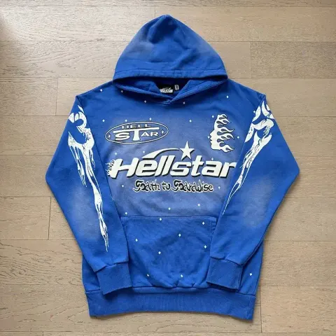 Hellstar Hoodie option X2002 Blue