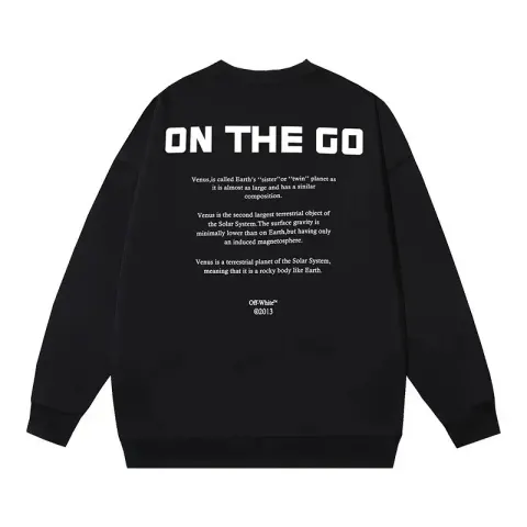 Off-White White Crewneck option 155 black