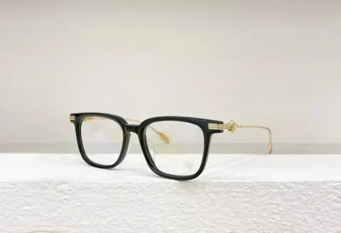 Chrome Hearts Sunglasses option Black gold