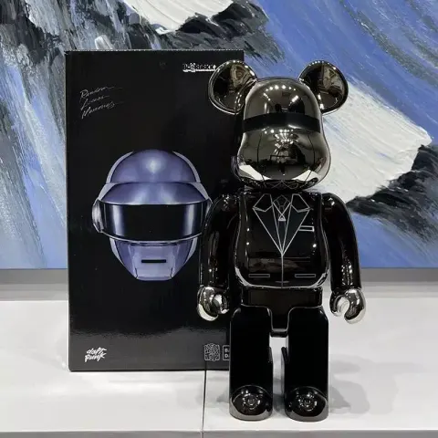Be@RBRICK 400% option Punk silver