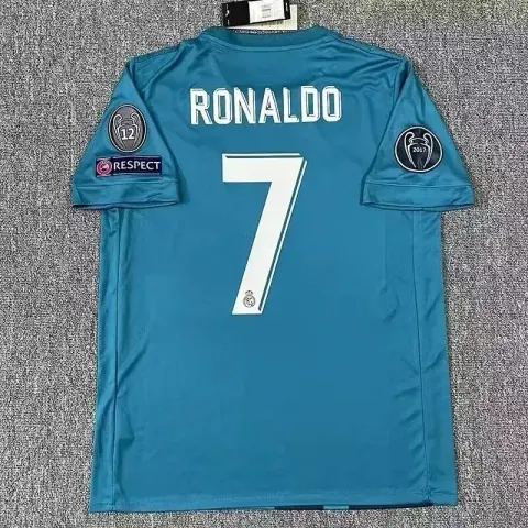 Real Madrid 16-17 T-Shirt option Second away game of the 1718 season