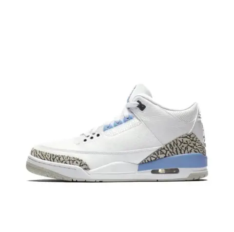 Budget Jordan 3 Shoes option North Carolina Blue CT8532-104