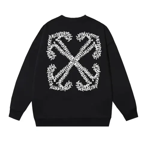 Off-White White Crewneck option 1043 black