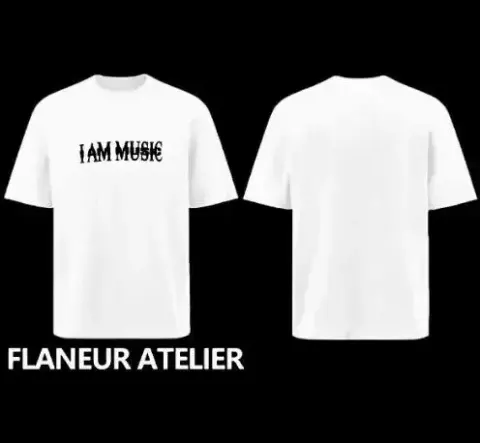 T-Shirt "I Am Music" PlayBoi Carti option White