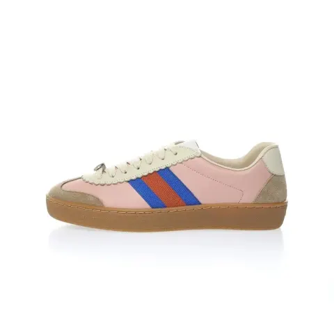 Gucci G74 Web Shoes option Cherry Blossom Powder Blue Orange Red Ru
