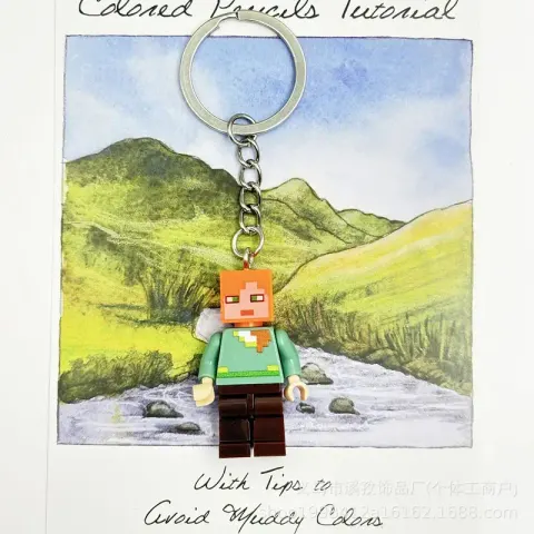 Lego Keychain Pendants option The World of W 1