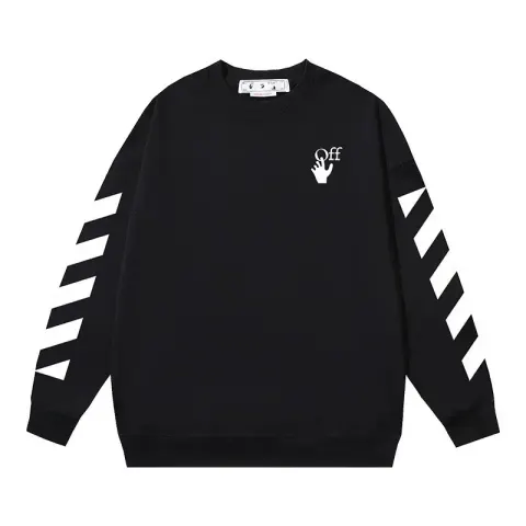Off-White White Crewneck option 123 Black