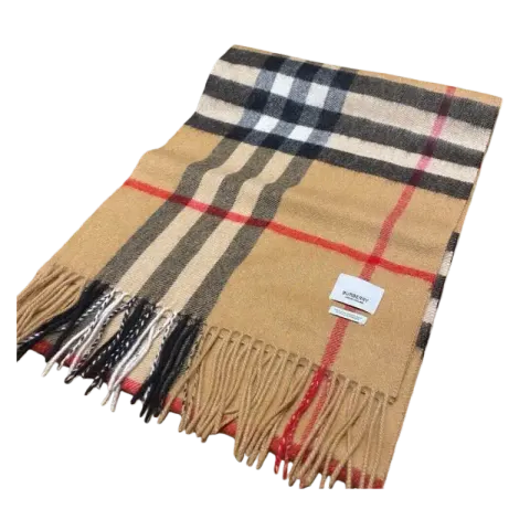 Burberry Scarf option Camel checkerboard