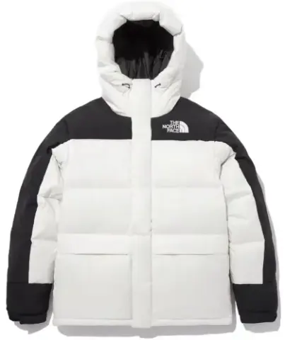 Budget/Best TNF Nuptse Jacket option Himalayan White