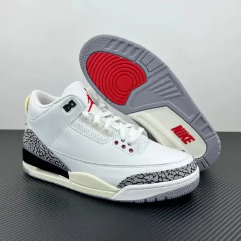 Jordan 3 Wizards Shoes option Retro White Cement