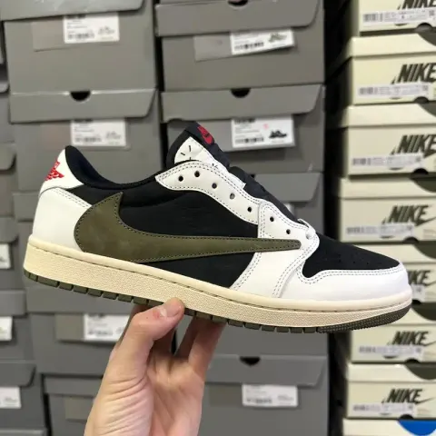 Jordan 1 Low Phantom option 5.0 Olive DZ4137-106
