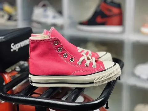 Converse Basic And CDG option Pink High-top