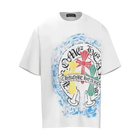 Chrome Hearts T-Shirts option 6007 White