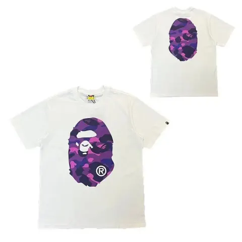 Bape Milo T-Shirts option 060 white purple