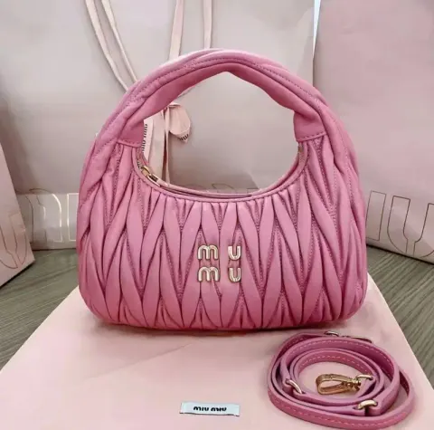 Miu Miu Bag option Pink [original logo with gift box]]