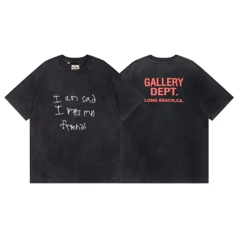 Gallery Dept TEES option G87 Washed Black
