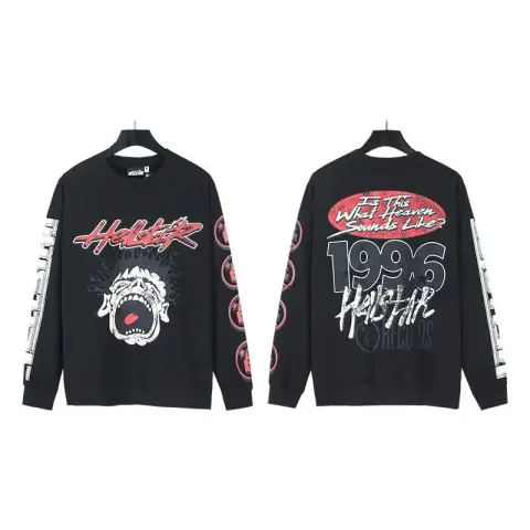 Hellstar Tee Hoodie option D111 wash water black