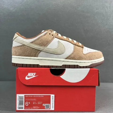 Nike Dunk Low Gray Fog option White brown wheat DD1390-100