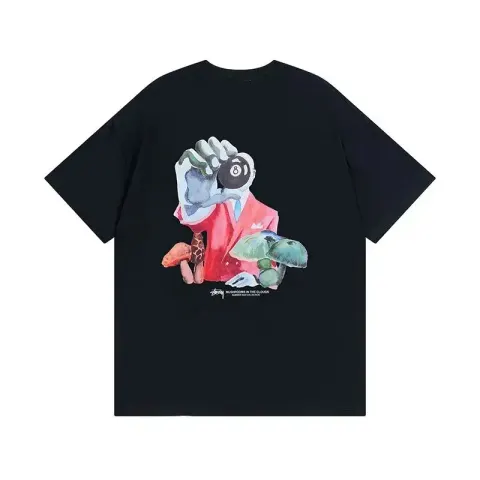 Stussy Tees option 956# Black