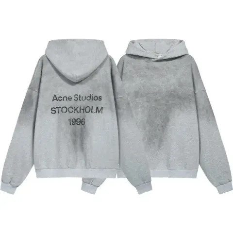 Acne Studios Hoodie option Bleaching ash