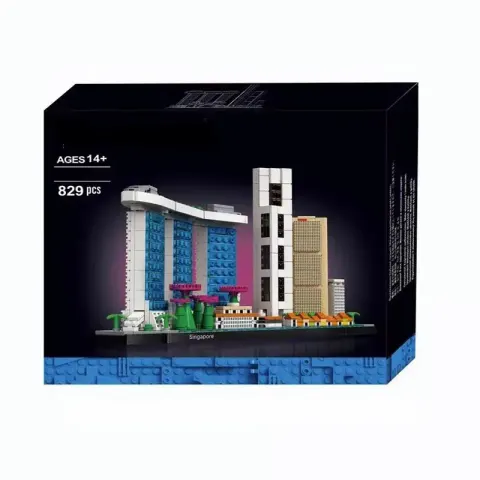 LEGO Pyramid option The Singapore Skyline
