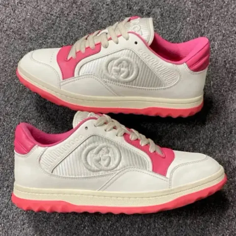 Gucci Ace option pink white