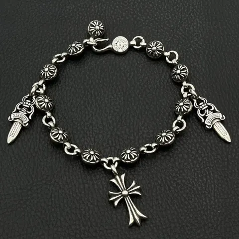 Chrome Hearts Bracelet (40+ Styles) option SL44 adjustable