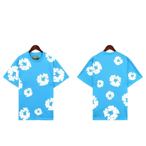 Denim Tears Tee option 2617 Lake Blue