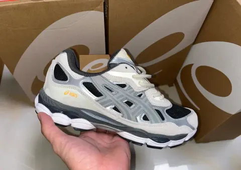 Asics Gel-NYC Shoes option Cream grey