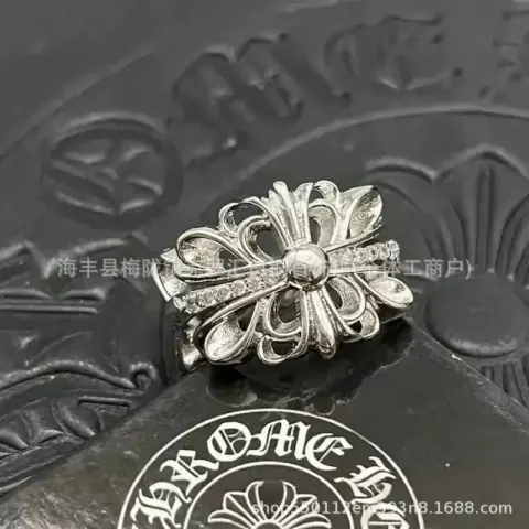 Chrome Hearts Ring option CJ003 Platinum