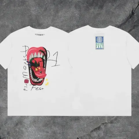 Travis Scott Tee 69cw option White 3189
